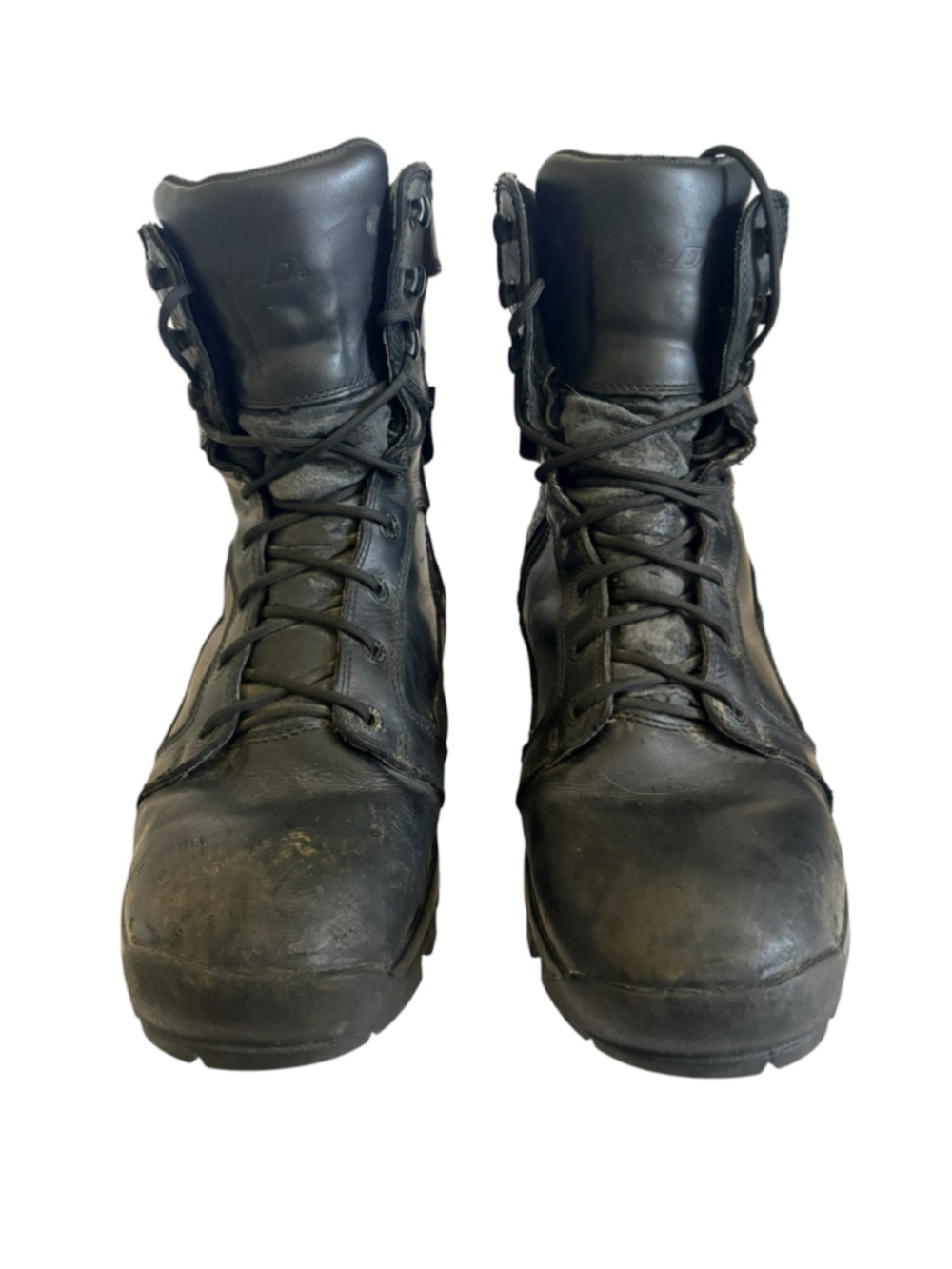 Harley-Davidson Men's Black Leather Waterproof Heated Boots. D98314 NO CHARGER - Picture 3 of 13